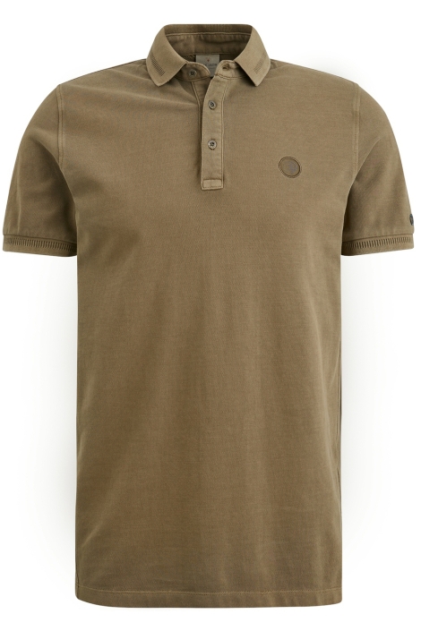 Cast Iron short sleeve polo cotton gd pique